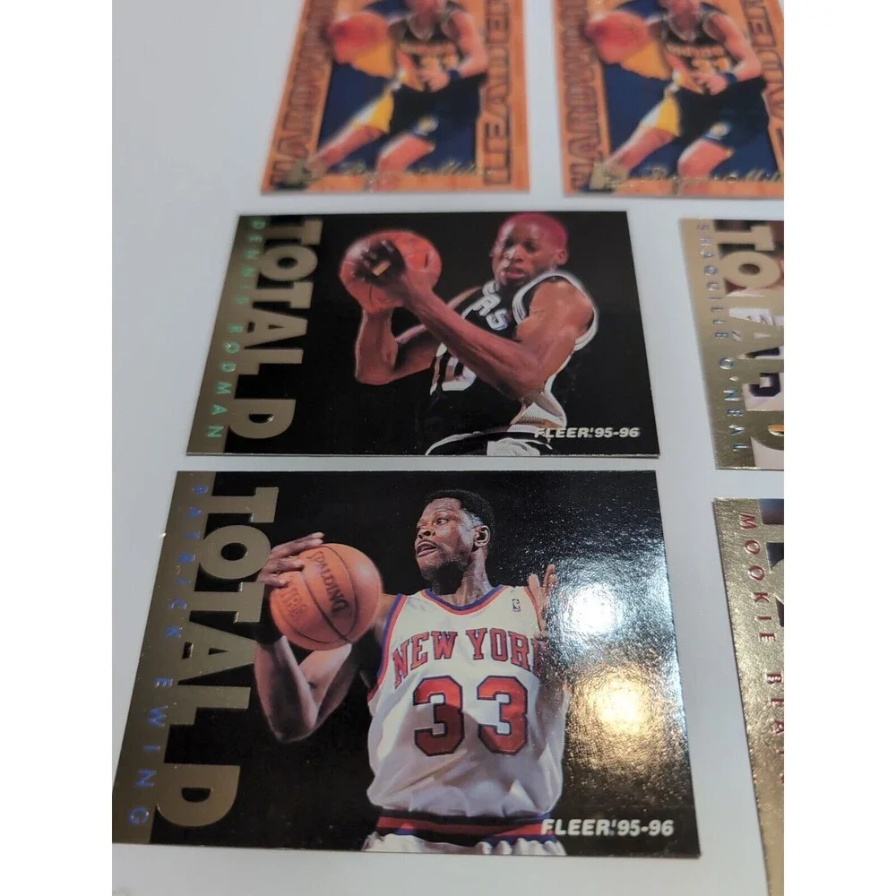 Lot Of Hardwood Leaders & TOTAL D Fleer Flair 95 - 96